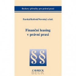 Finanční leasing v právní praxi (Petra Farská)