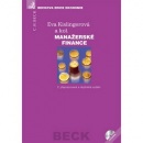 Manažerské finance + CD 2. přepracované a doplněné vydání (Eva Kislingerová)